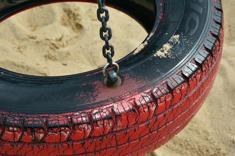 Tire Swing Bench